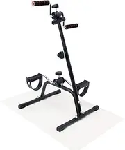 Mini Exercise Bike Peddler for Leg Arm and Knee Recovery Exercise - Hand,Arm & Leg Exercise Peddling Machine,Adjustable Fitness Rehab Equipment for Seniors,Elderly,PT
