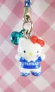 【震撼精品百貨】Hello Kitty 凱蒂貓 限定版手機吊飾-世足球 震撼日式精品百貨