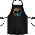Yin Yang Planets Space Universe Astronomy Cotton Apron 100% Organic