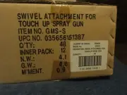 CASE of 48 Dura-BlocK Swivel Attachment GMS-S - touch-up gravity feed spray guns