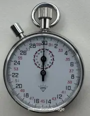 Shanghai Diamond Brand Manual Mechanical Stopwatch Manual Winding Sport Timing