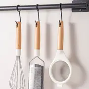 2Pcs Fine Mesh Strainers Multi Functional Filter Spoon Stainless Steel Colander