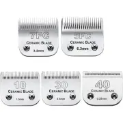 5PCS Dog Grooming Blades Compatible with Andis Pet Clipper/Oster A5/Wahl KM S...
