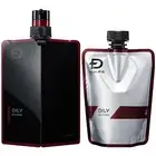 ANGFA Scalp D Shampoo for Men 350ml Oily Skin Silicone-Free With Refill