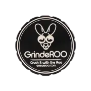 GrindeROO 4 Piece Herb Grinder - Sharp teeth - Hand Muller Herb Crusher 63mm