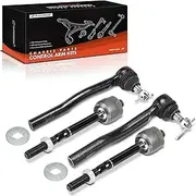 A-Premium Set of 4, Front Inner Outer Tie Rod End Kit, Compatible with Ford Ranger 2020 2021 2022 2023