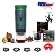 Portable Electric Espresso Maker: Travel Coffee Machine for Hot Coffee Anywhere