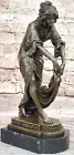 Gypsy Dancer Figurine C J R Colinet Art Deco Shawl Dancer Bronze Statue