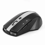 (Blue) Wireless Mouse Gaming Mouse 2.4GHz Rechargeable Wireless Optical