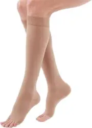 Mediven DuoMed Advantage PETITE Calf Open Toe Compression Socks 20-30 Size Color