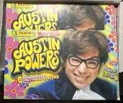 Austin Powers Trading Cards 1999 Panini Sealed Pack 6 Photo Cards Italy NEW Rare
