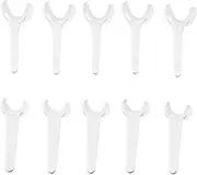 FveBzem 10Pcs T-Shape Intraoral Cheek Lip Retractor Autoclavable Dental Mouth Opener Intraoral Opener Teeth Retractors Kit for Teeth Whitening Dental Orthodontic Tool Surgical Retractor