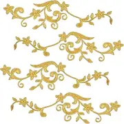 DOITOOL Iron Embroidery Patches for Jeans Clothing Repair Appliques Sewing Accessories for Bags Hats Shoes and More Easy to Use and Attractive