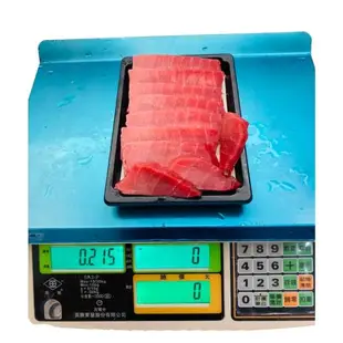 【華得水產】東港黑鮪魚皮油切片生魚片2盒組(200g/切片/盒)