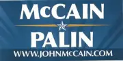 McCain Palin Original Bumper Sticker - Mint