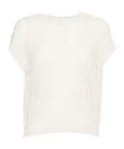 sequinned vest IT42 White
