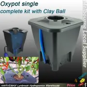 Hydroponics 19L Single OxyPot DWC Bubbler System Planter Complete Kit Clay Ball