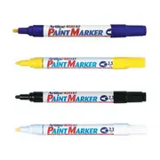 Artline 2.3mm Bullet Tip Paint Marker 12pcs - White