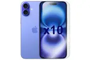 10 Pack Tempered Glass Screen Protector Guard for Apple iPhone 16 PLUS Bulk