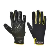 A730BKRL Portwest Supergrip - High Performance Gloves Black NEW INVENTORY