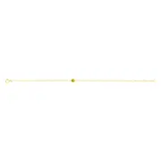 0.30 Carat Peridot Adjustable Bracelet 17cm in 9ct Yellow Gold