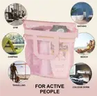 Big deal Portable Mesh Shower Caddy Organizer Bag Quick Dry Basket Travel Tote
