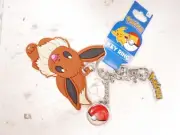 Pokemon Key Ring Keychain Eevee pokeball