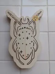 Beetle LED Light Up Wood DIY Tabletop Décor by Make Market® 8" *FREE SHIPPING