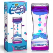 Liquid Motion Bubbler for Kids and Adults | Hourglass Liquid Bubbler or Timer