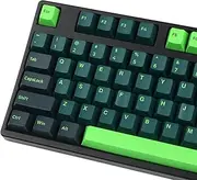 Guffercty kred GTSP 166 Double Shot PBT Keycaps Keys Cherry Profile Night Runner for Cherry MX Switch Keyboards Mechanical(Sound Wave)