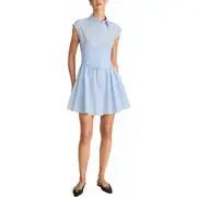 Rebecca Taylor Corseted Mini Dress in Oxford at Nordstrom, Size 6
