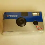 POLAROID FUN SHOOTER FLASH DISPOSABLE CAMERA 400 Speed 27 Exposure Exp 01-2016
