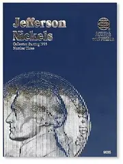WHITMAN Jefferson Nickel Number 3 1996-Date Folder Album #9035