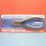 TAMIYA CRAFT SIDE CUTTER (for plastic and soft metal) #74129 TAMIYA