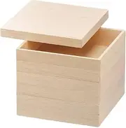 J-Kitchens Excursion Lunch Box, Made in Japan, 3-Tier, 8.5 Size, Fukiho Shiraki, 10.0 x 10.0 x 5.3 inches (25.4 x 25.4 x 13.5 cm)