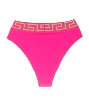 Greca high-waist bikini bottoms 1 Pink