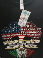 Mens Black Graphic T-Shirt MEXICAN CHAPO Drinking Humor Borracho Narco Cartel S