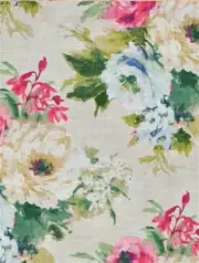 4 Drapes Covington MERAKI cotton floral FABRIC IS OUT OF STOCK AT THIS TIME