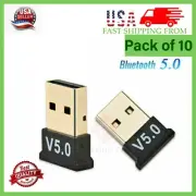 10xUSB Bluetooth 5.0 Wireless Audio Music Stereo Adapter Dongle receiver For TV