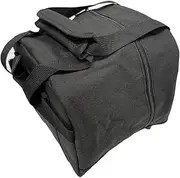 Tadill Bowling Ball Storage Bag Single Bowling Tote with Front Mesh Pocket Sturdy with Foam Ball Holder Container Case Separate