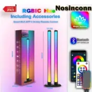 10W RGBIC Light Bar Bluetooth Smart App Control LED Desktop Ambient Light 42CM U