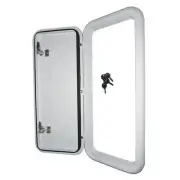 Coast Access Door 6 - White 288 x 653 RV Hatch