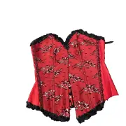 Starline Women's Corset, Red, Medium