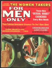 MAG: For Men Only 8/1968-"The Woman Takers" by Alistair MacLean-Ma BarkerEarl...