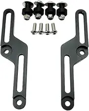Compatible with V-Storm 650 DL650 Adjusters Motorcycle CNC Bracket V Strom 650 DL 650 2017-2022 2018 2019 2020(Black)