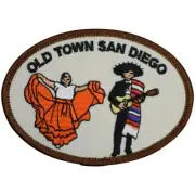 San Diego Patch - Old Town, California, Spaniards, Mission SD 3.5" (Iron on)