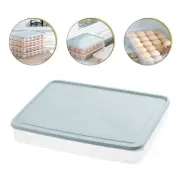 2 Pcs Refrigerator Organizer Bins Fridge Storage Box Stacking Egg Holder Travel