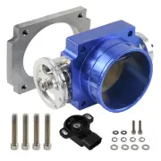 90mm Reverse Throttle Body w/TPS Sensor for Toyota Supra A70 A80 1JZ-GTE 2JZ-GTE (for: Toyota)