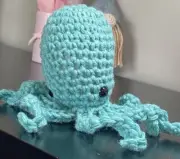 Crochet Amigurumi Plush Kraken Octopus Squid Ocean Sea Life