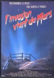 French MOVIE POSTER Postcard: INVADERS FROM MARS (Karen Black, Hunter Carsen)